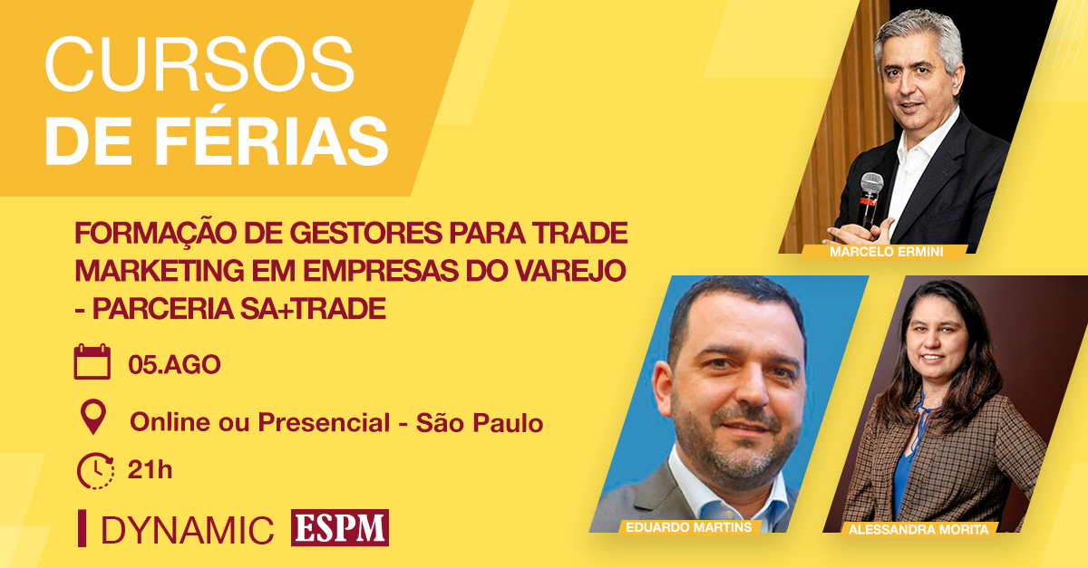 Curso Da Espm E Sa Trade Promove A Forma O De Gestores Para Trade