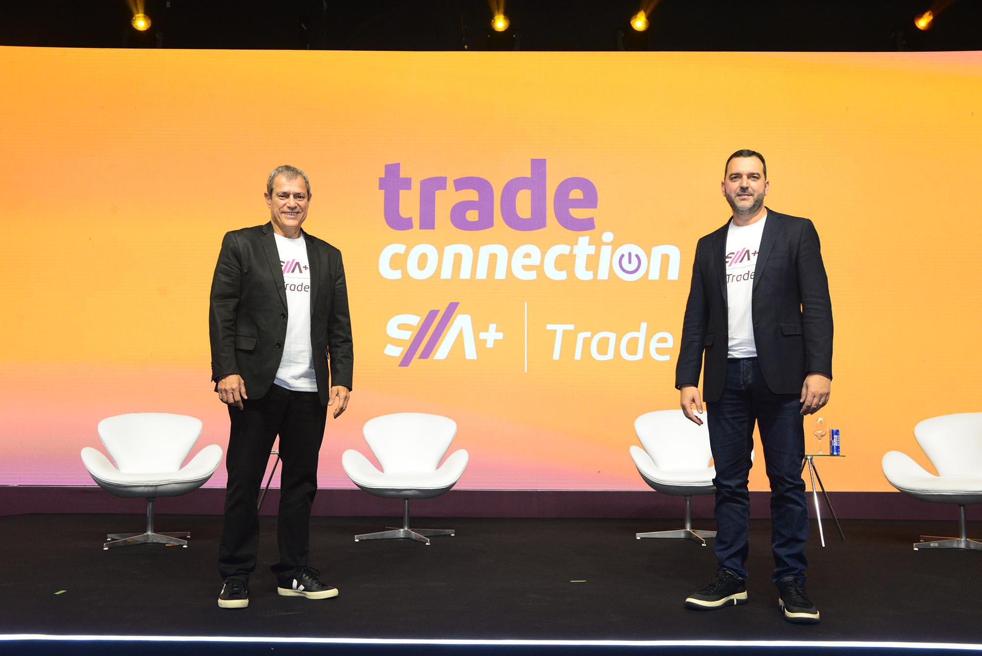 Eduardo Jaime e Sergio Alvim no Trade Connection