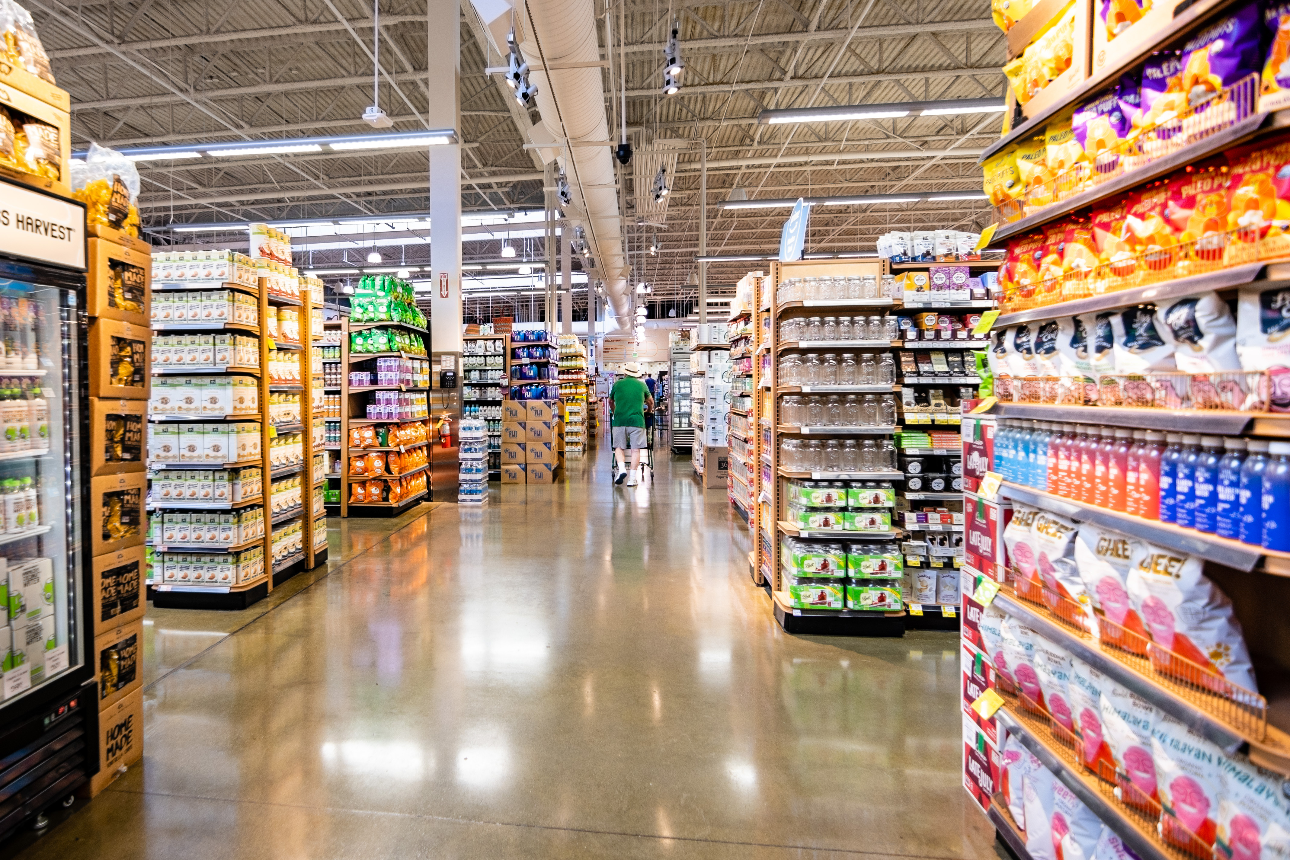 Inflação e cesta básico em supermercado