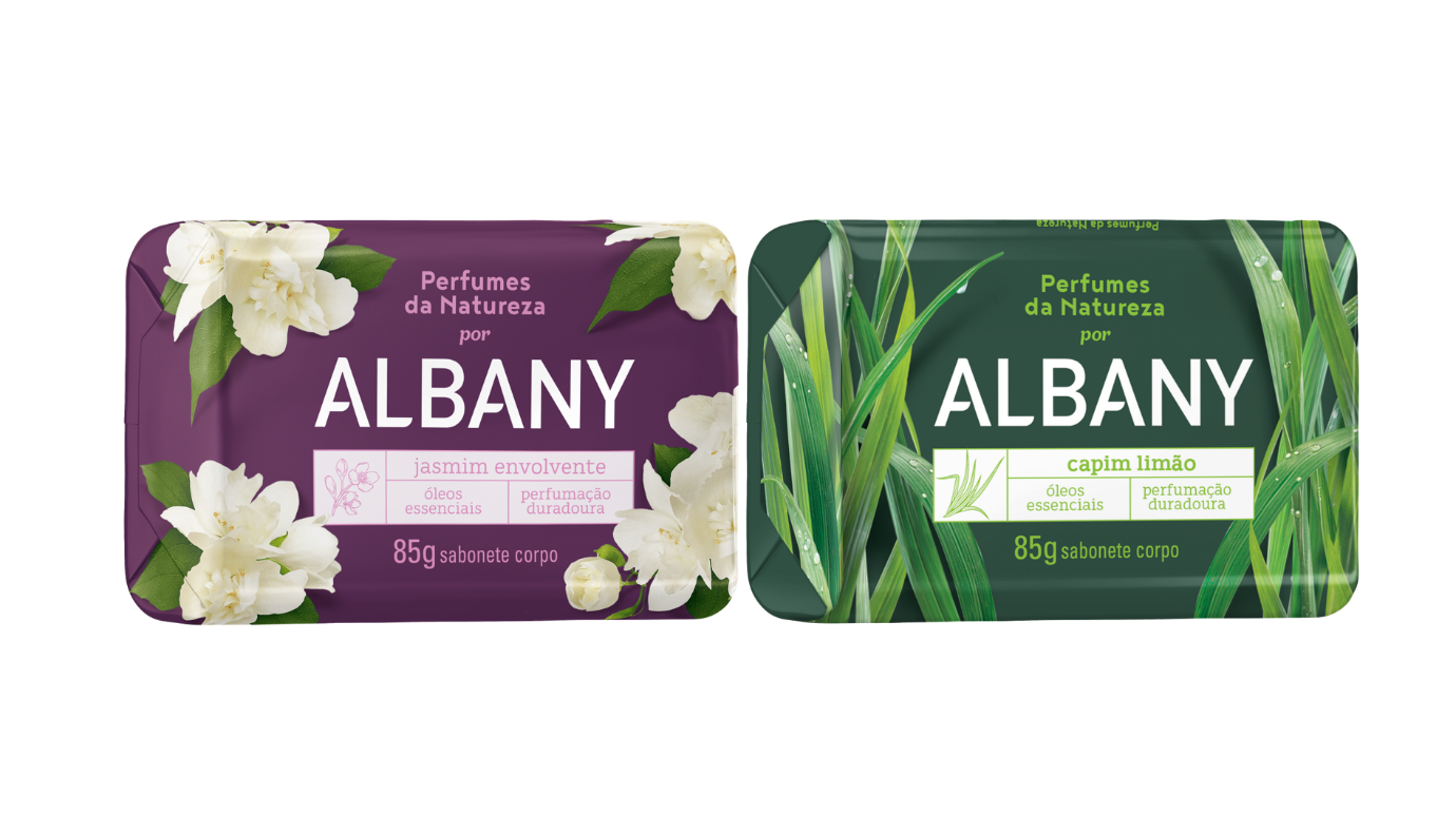 Sabonete Albany Perfumes da Natureza