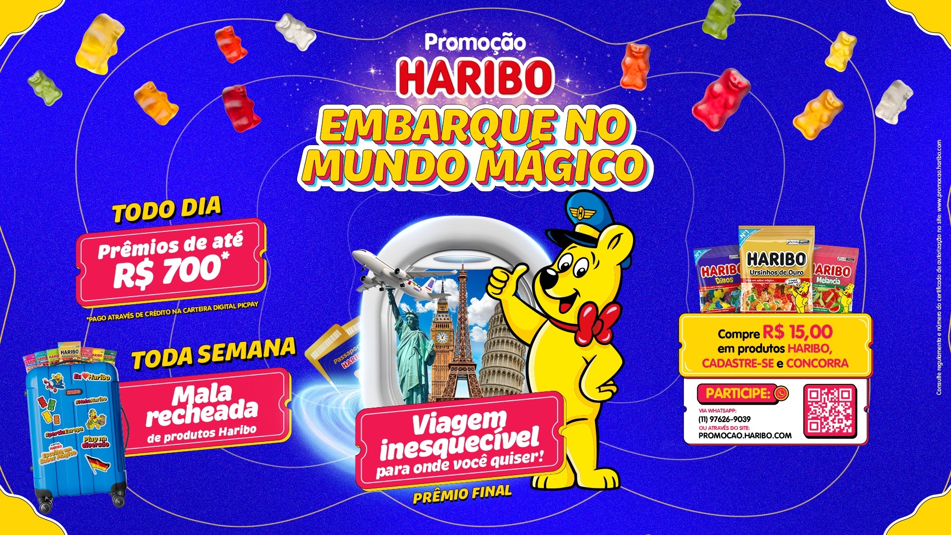 Promoção da Haribo 2024