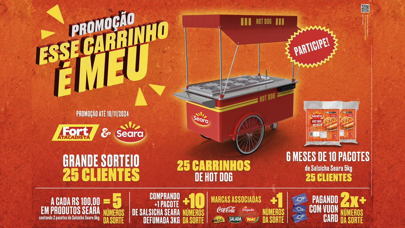 Fort Atacadista lança promoção "Esse Carrinho é Meu" com Seara e Pena Branca