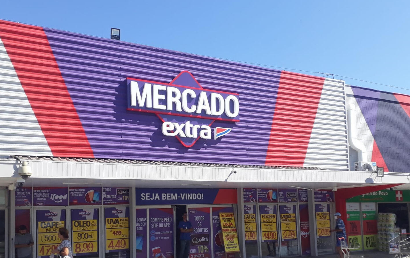 Extra tem aumento de quase 6% nas vendas em mesmas lojas