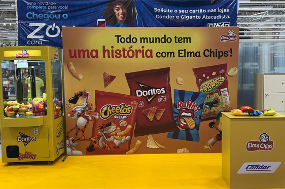 Ação de trade marketing da PepsiCo no Condor Supermercados