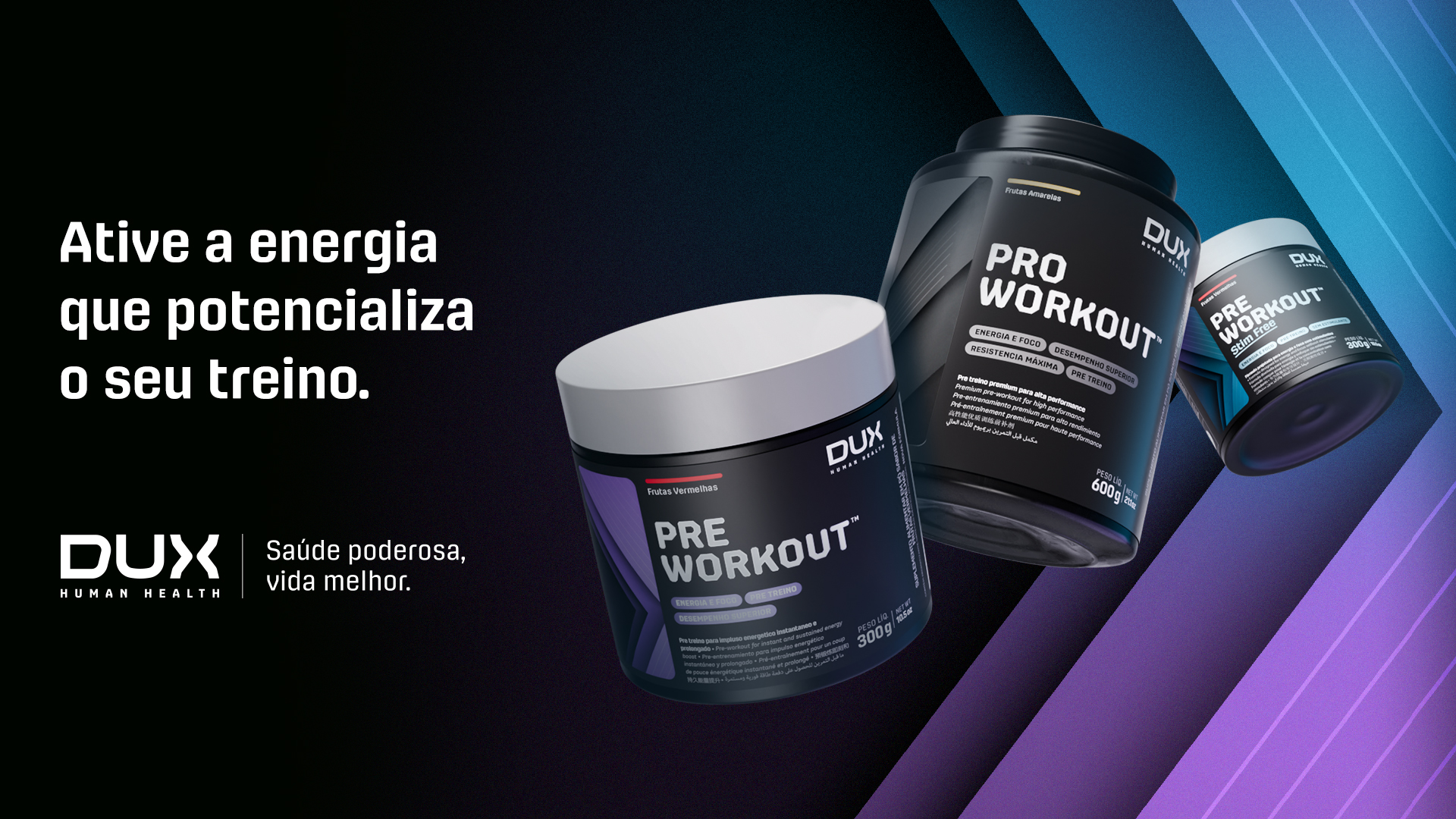 Suplementos Pré-treino Dux