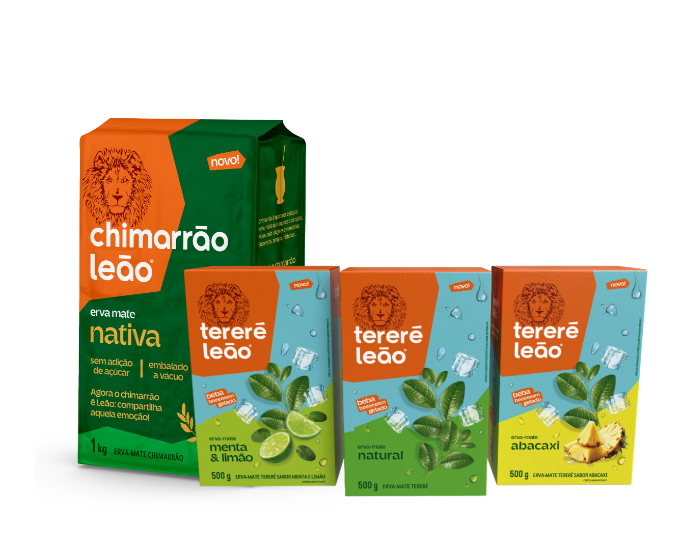 Leão - chimarrão e tereré