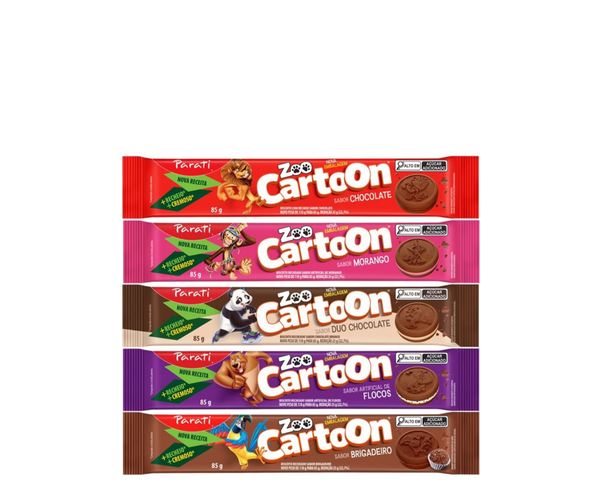 Kellanova Biscoito Zoo Cartoon
