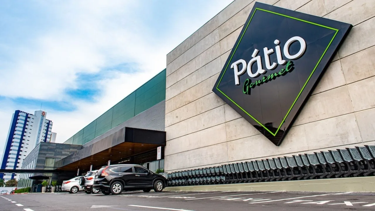 Fachada de supermercado de Manaus Patio Gourmet