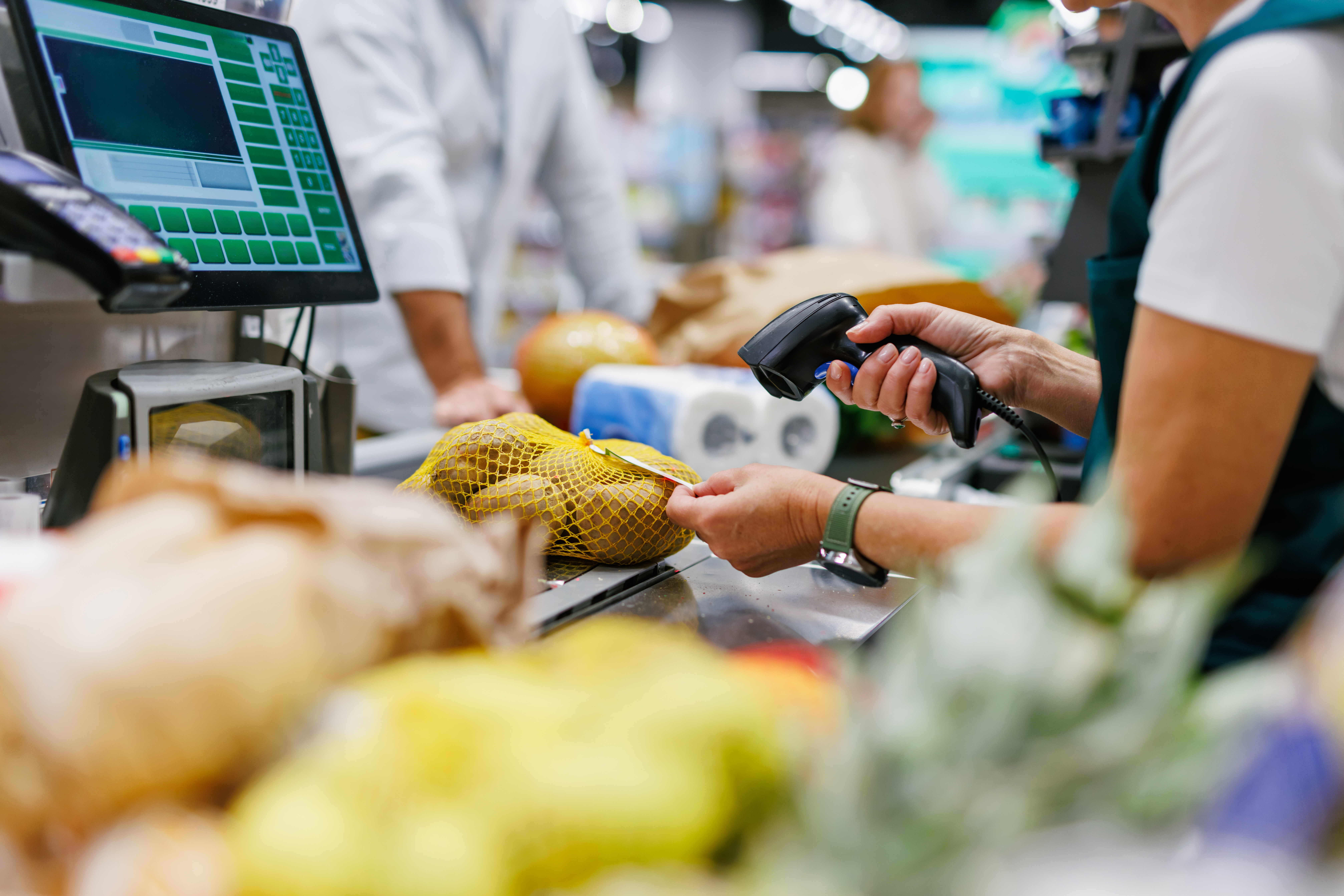 chekout supermercado