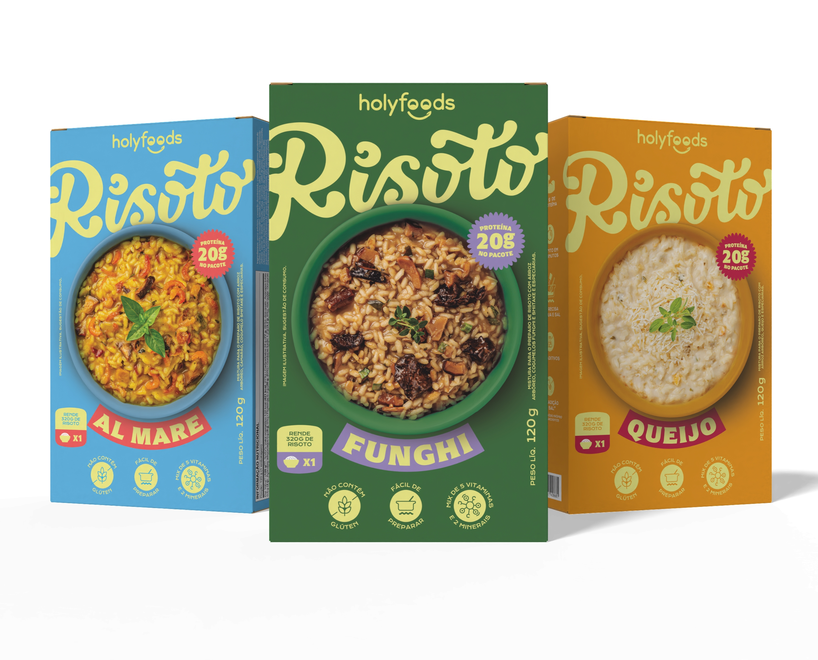 Risoto proteico HolyFoods