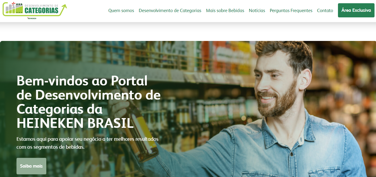 Portal Desenvolvimento de Categorias da Heineken