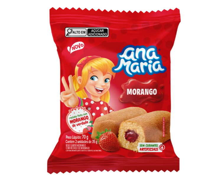 Ana Maria sabor morango