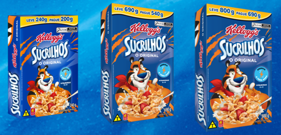 Embalagem Sucrilhos®