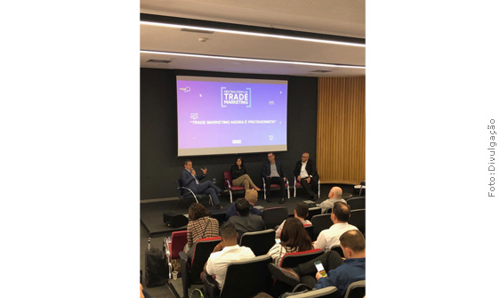 Participaram do debate (da esq. para dir.): Sergio Alvim, Fernanda Dalben, Ricardo Pastore e Alexandre Marquesi