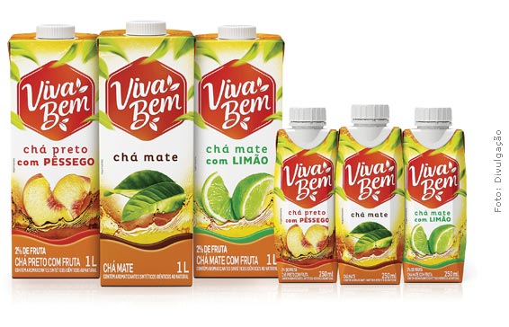 Nova marca de chás prontos