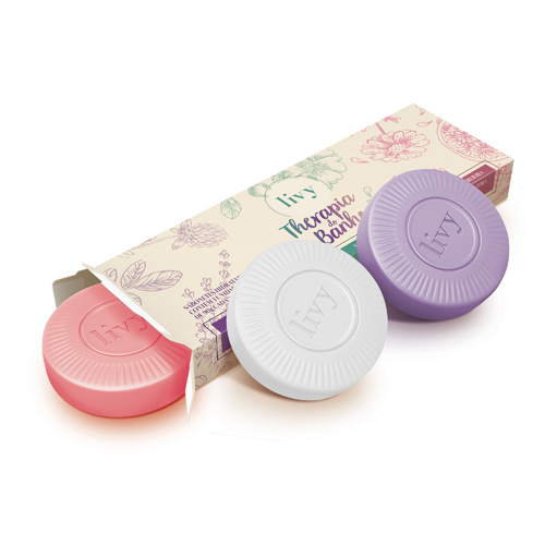 Sabonetes em kit para presente