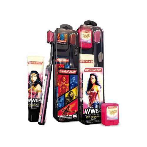 Kit dental com personagem