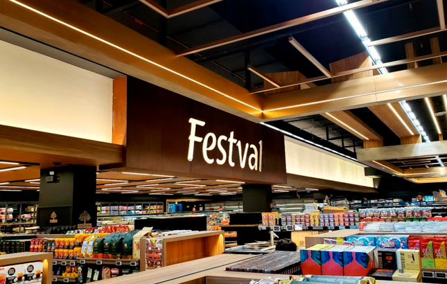Festval inaugura primeira das quatro unidades adquiridas do Nacional