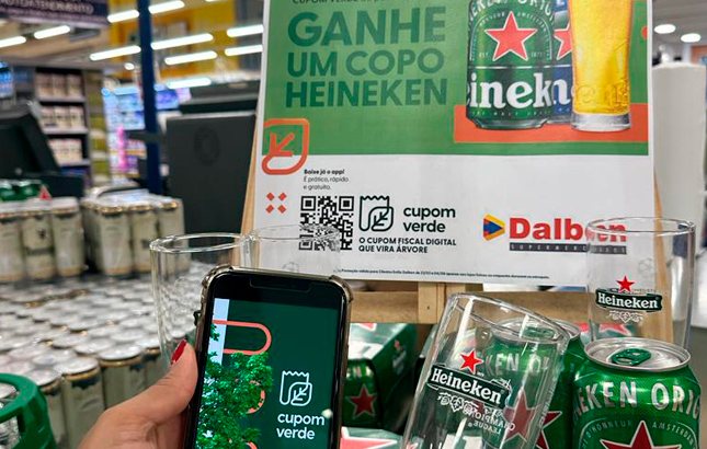 Dalben Supermercados investe em cupons fiscais verdes e firma parceria com a Heineken